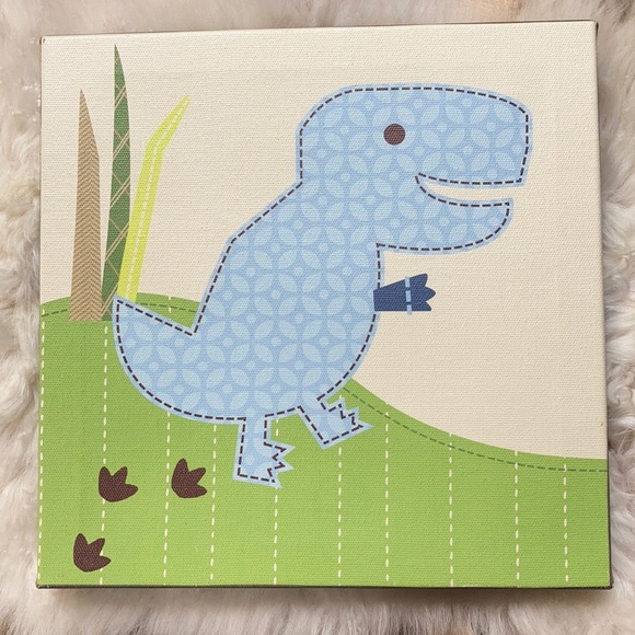Other - Dinosaur canvas wall decor